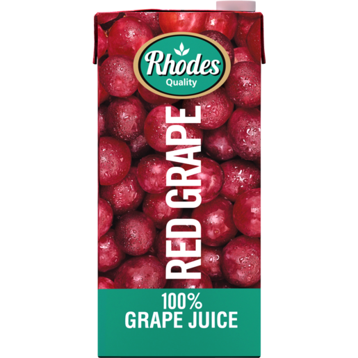RHODES QUALITY JUICES RED GRAPE  1L